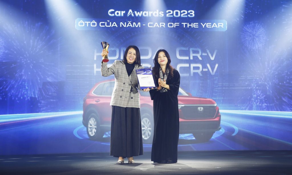 Honda CR-V vinh dự nhận Giải thưởng “Ô tô của năm” toàn thị trường